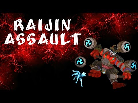 Smite: Assault Raijin Gameplay