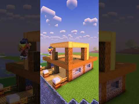 Minecraft Ultimate Fisherman's House(Part 1)🏠 #shorts