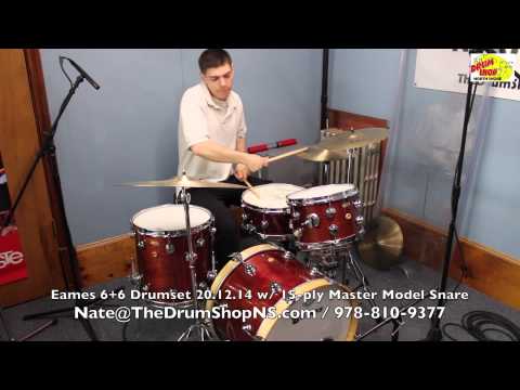 Eames 6+6 20.12.14 w/ 15-Ply Master Model Snare - Take 1 - The Drum Shop North Shore