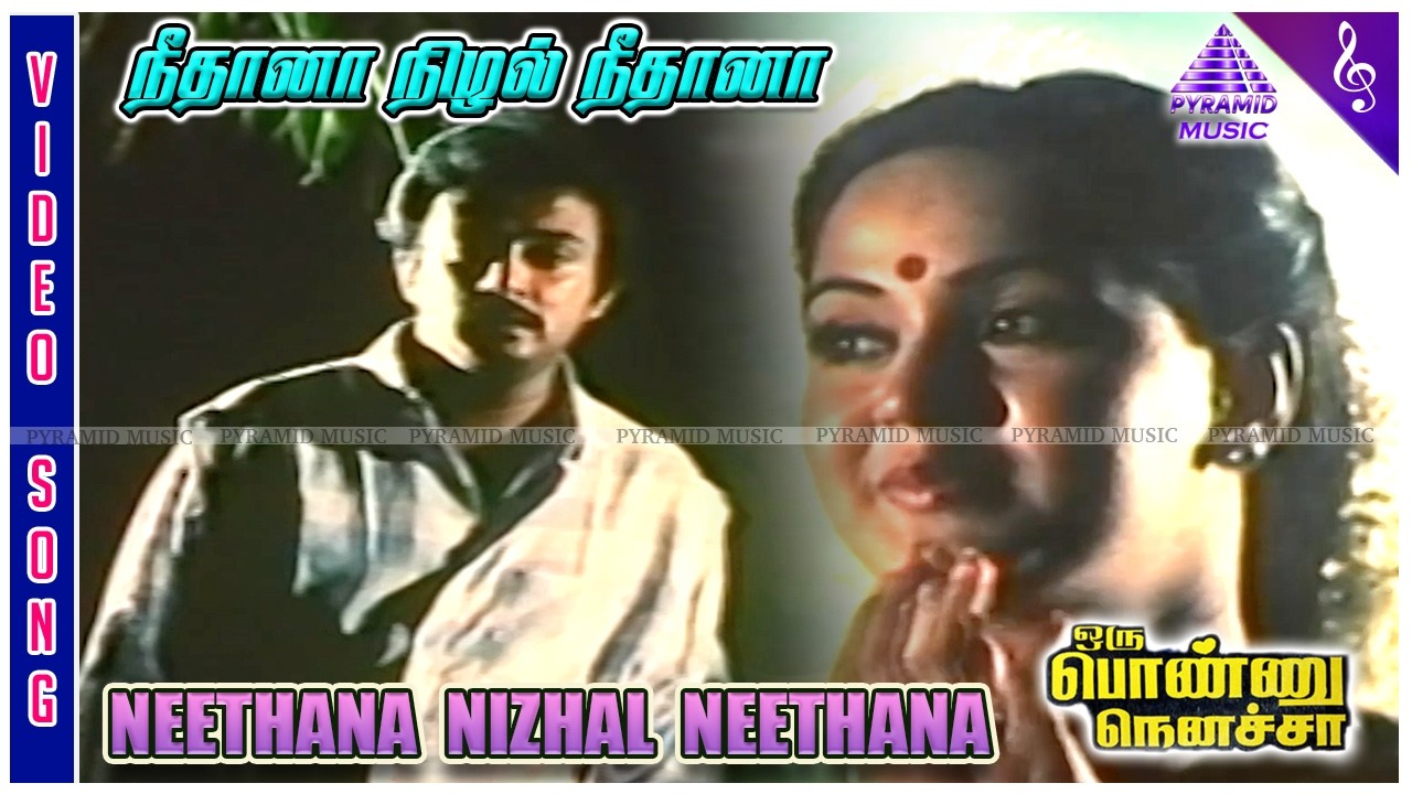 Neethana Nizhal Song Lyrics | Oru Ponnu Nenacha Tamil | S. P. Balasubrahmanyam
