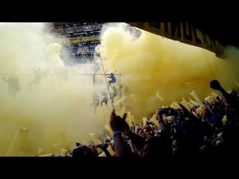 "Recibimiento de Boca vs río de la plata de la B" Barra: La 12 • Club: Boca Juniors