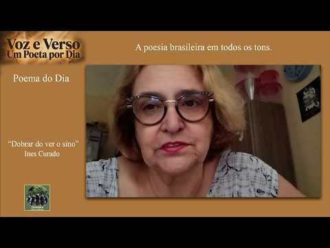 Voz e Verso - Poeta do dia  Inez Curado #poesia