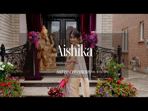 Aishika's Saree Ceremony | KIM FILMS | Balika & Aravinth | 4K