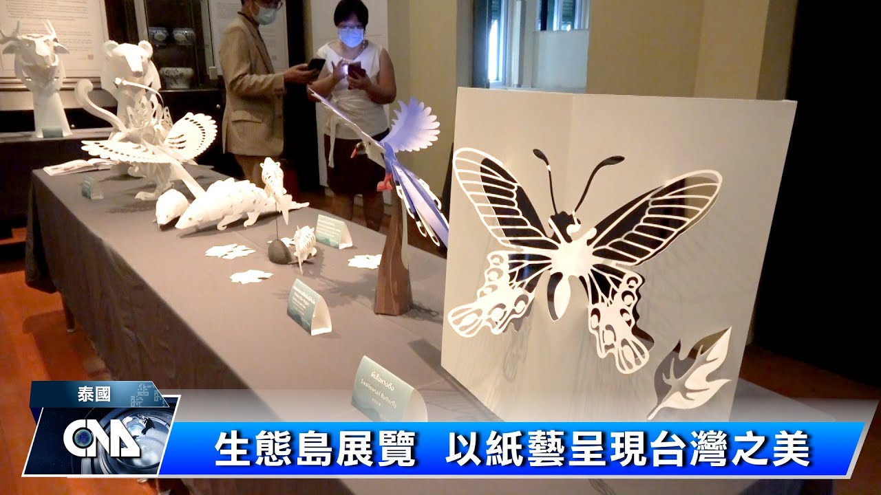 生態島展覽 以紙藝呈現台灣之美