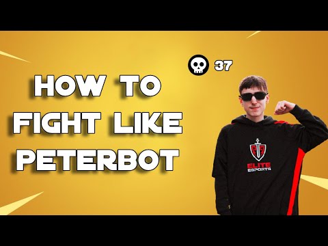 How To Fight Like Peterbot (37 Elim Solo CC Win - VOD Review) - Fortnite Battle Royale