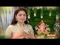 Baahubali actress Tamannaah sings aarti to welcome Lord Ganesha