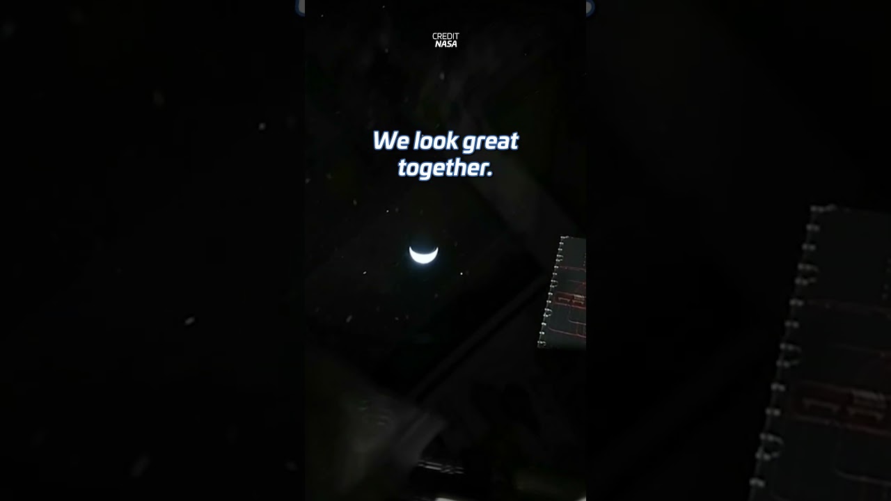 Astronaut Pee Interrupts Incredible View of Earth 😅🌎 #nasa #space #artemis