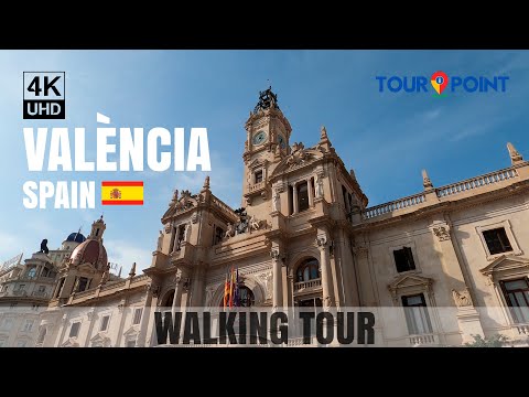 Walking Tour - Valencia, Spain 4K Ultra HD 2022