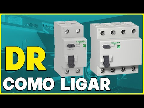 COMO INSTALAR DR (IDR) NO QUADRO MONOFÁSICO, BIFÁSICO E TRIFÁSICO.