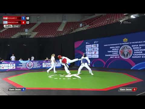 519 Round of 16 Women  59kg EGY MOHAMED YAHIA Zainab GRE KRIATSIOTI Anna maria