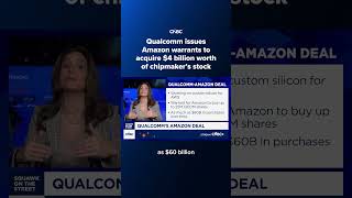 Qualcomm issues Amazon warrants to acquire $4 billion worth of chipmaker's stock