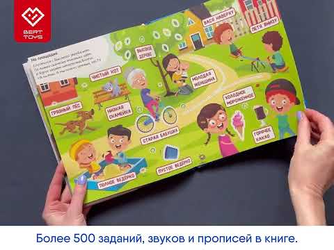 Миниатюра изображения товара Музыкальная книга BertToys Первые знания / FD514