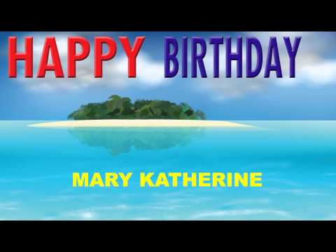 MaryKatherine   Card Tarjeta - Happy Birthday