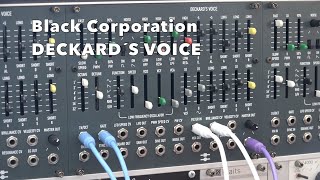 Video thumbnail for Black Corporation - Deckard´s Voice by DominikVogel