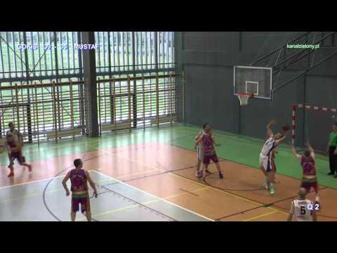 GOKiS Panki - UKS MUSTAF Częstochowa  2 półfinał . 12.05.14 Liga Okręgowa OZKosz Częstochowa 2013/14