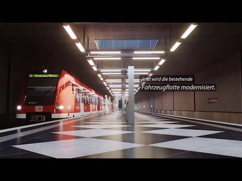 S-Bahn München | unterirdische Bahnhöfe Unterföhring und Ismaning