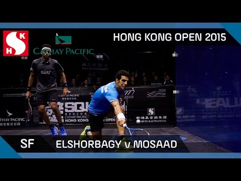 Squash: Hong Kong Open 2015 - Men's SF Highlights: Elshorbagy v Mosaad