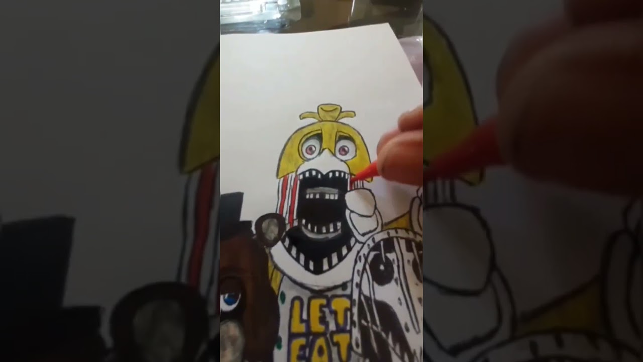 Dibujo de five nights at freddy's