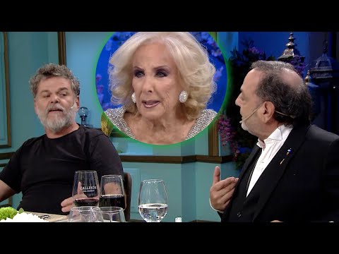 "DON'T SHOUT AT ME": Heated exchange between Alfredo Casero and Baby Etchecopar with Mirtha inter...