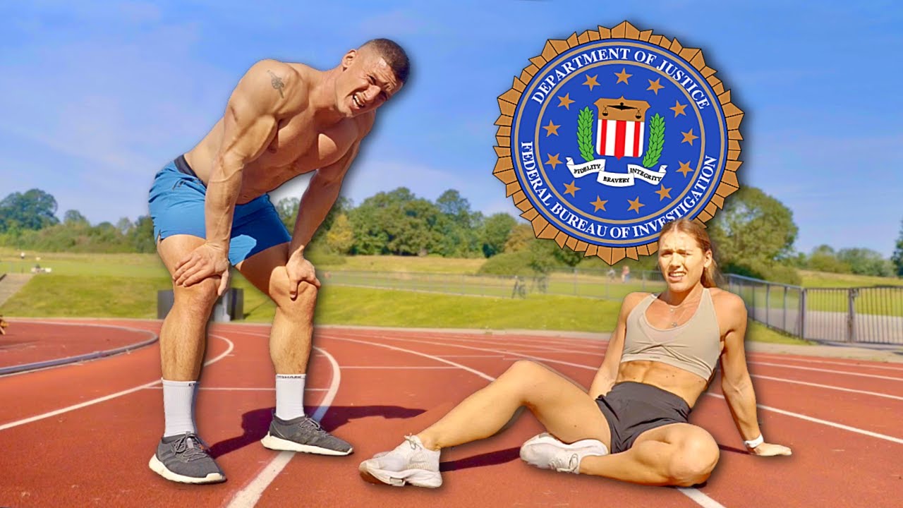Bodybuilders try the FBI Fitness Test without practice - YouTube
