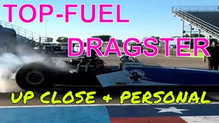 preview picture of video 'Unique chance to SEE and FEEL a NHRA Top Fuel Dragster Launch from the other lane PASS #2'