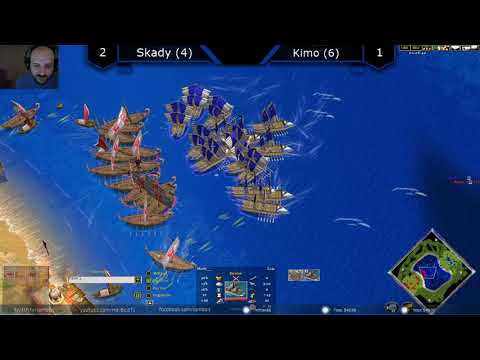 Skady (4) vs Kimo (6) - Age of Mythology: The Titans (Game 4)