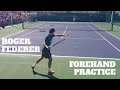 ROGER FEDERER • FOREHAND FLUIDITY WITH STAN WAWRINKA