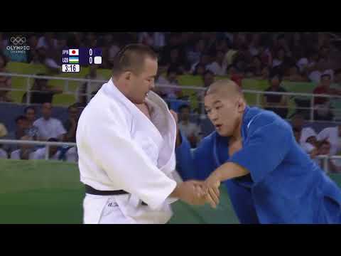 Satoshi Ishii 石井 慧 vs Abdullo Tangriev - 2008 OG Judo Men's +100kg Final