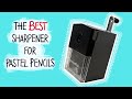 The BEST Pastel Pencil Sharpener How To Sharpen Caran D Ache Pastel Pencils Swordfish Ikon