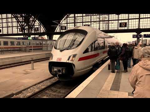 Deutsche Bahn Train Couples at Leipzig Hbf