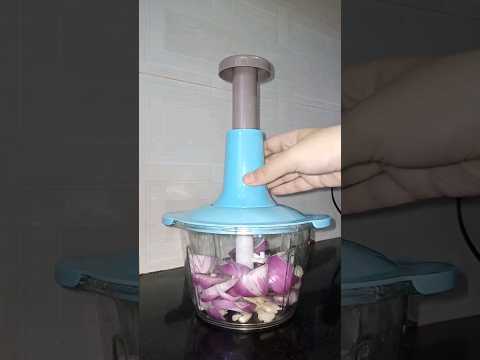 Handpress Vegetable Chopper || Viral chopper Review #shortsfeed #shorts #viral