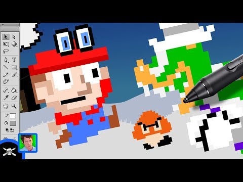 See James Draw - Zack VS Super Mario Odyssey