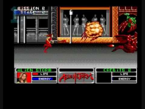 Alien Storm Amiga