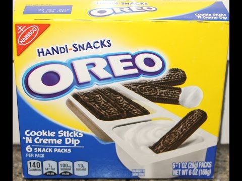 Handi-Snacks Oreo Cookie Sticks ‘n Crème Dip Review
