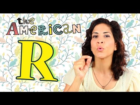 Make the American R! | American English Pronunciation | Consonants