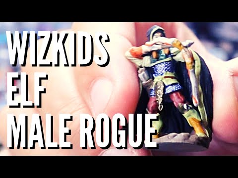 D&D Icons of the Realms Premium Figures: Elf Rogue Male - REVIEW