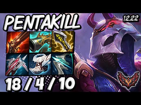 Jhin ADC vs Varus [ PentaKill ] KR Grandmaster Patch 12.22 / Season 12 💥