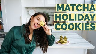 Matcha Holiday Cookies | Elena Besser