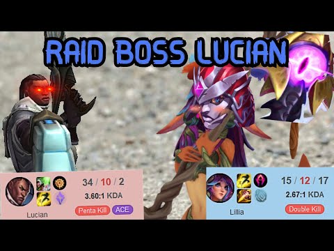 Defeating Raid Boss Lucian (With Friends)