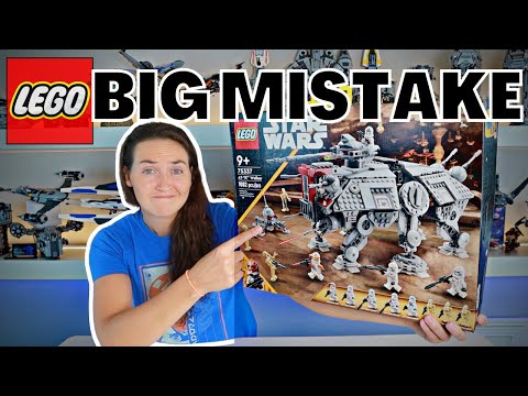 LEGO Star Wars AT-TE Walker Review! 75337
