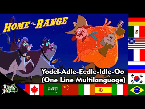 Home On The Range - Yodel-Adle-Eedle-Idle-Oo (One-Line Multilanguage)