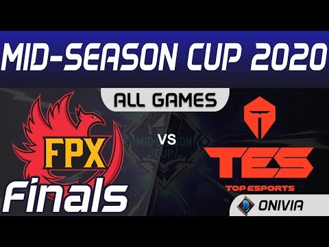 FPX vs TES Highlights ALL GAMES Day 4 Mid Season Cup 2020 Finals FunPlus Phoenix vs Top Esports by O