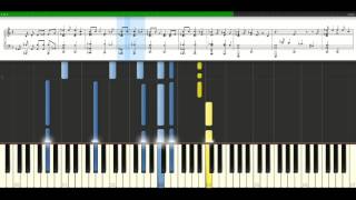 A-Ha - Cosy prisons [Piano Tutorial] Synthesia