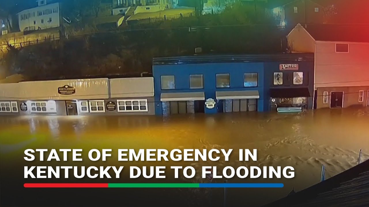 Flooding hits Kentucky after state of emergency declared | ABS-CBN News