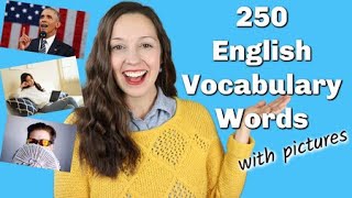 📚 Learning 250 new English expressions with pictures to improve vocabulary skills. - 250 Important English Vocabulary Words with pictures