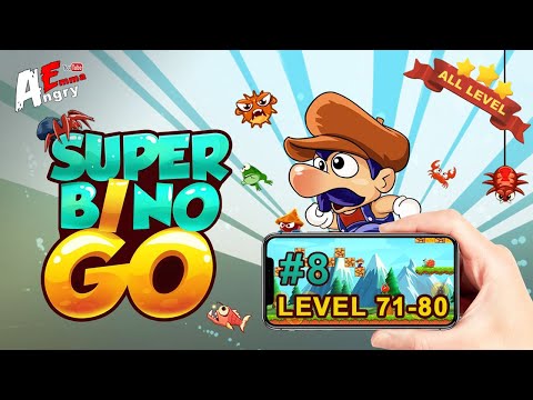 ⭐⭐⭐Super Bino Go - Gameplay #8 (level 71-80 + BOSS)