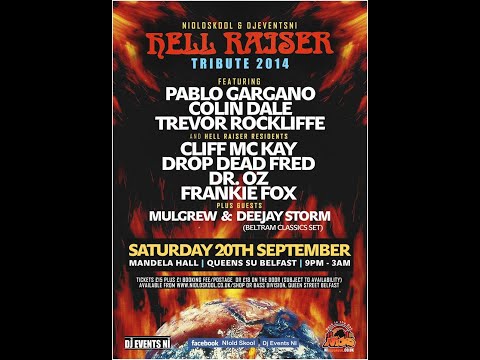 PABLO GARGANO live at Hellraiser Tribute 2014 - Queens SU, Belfast