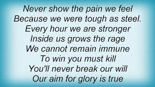 B L A Z E - Tough As Steel Lyrics