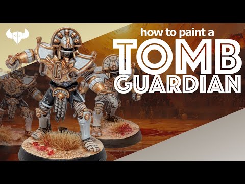 Tomb King Tomb Guardian - Painting Tutorial