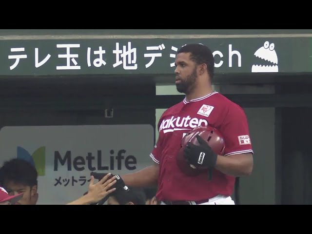 【8回表】イーグルス・ペゲーロの左投手をものともしない4号ソロホームラン!!  2018/4/28 L-E